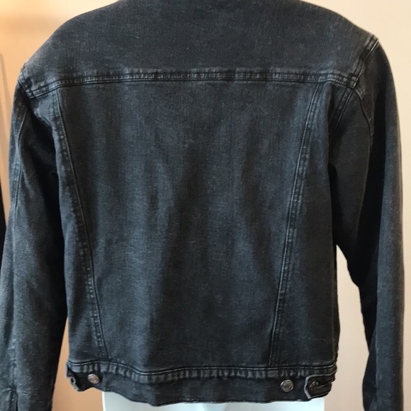 Silver jeans denim Sherpa jacket - Picture 6 of 10